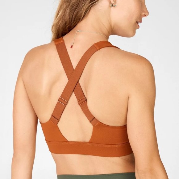Fabletics All Day Every Day Bra Size Small Teak - Picture 1 of 5